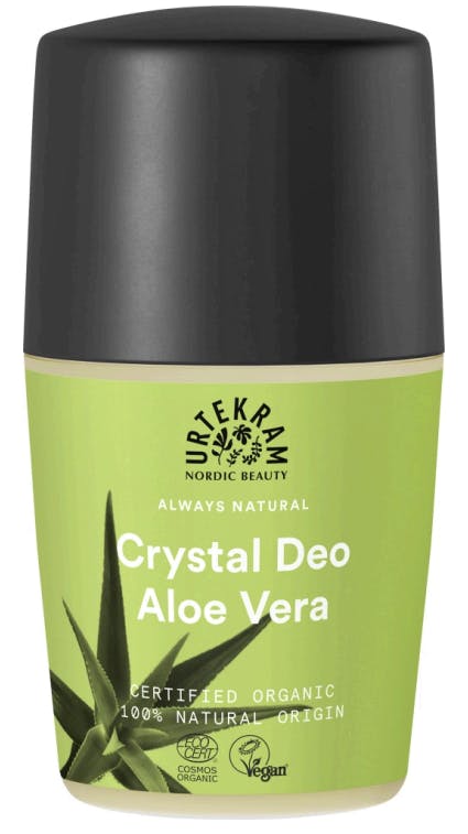 Urtekram Aloe Vera Deokrystal Roll-On 50 ml