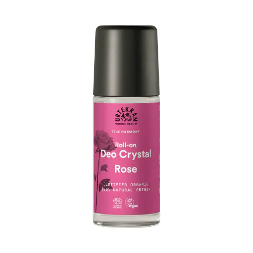 Urtekram Rose Deo Crystal Roll-On 50 ml