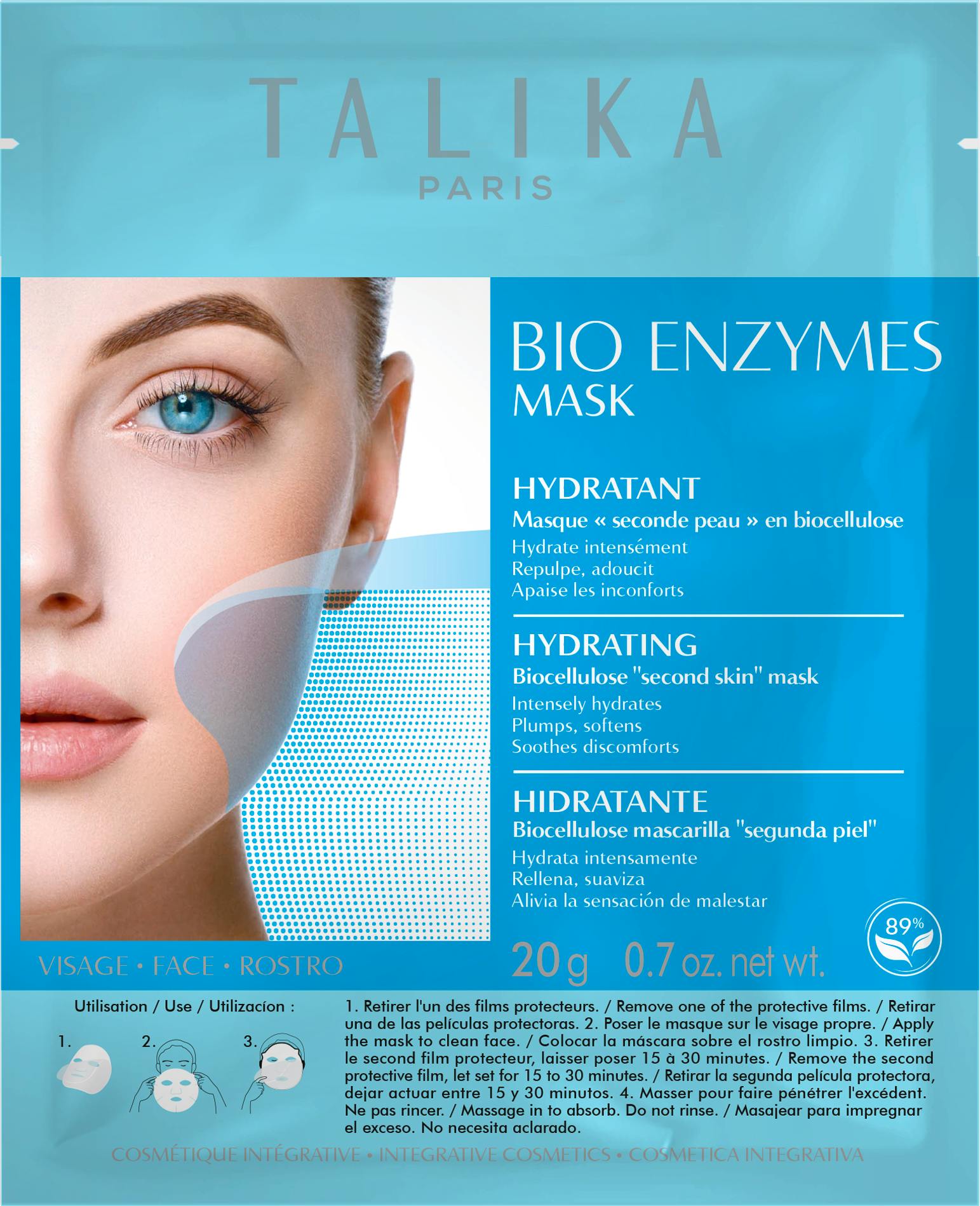 Talika Bio Enzymes Hydrating Face Mask 1 pcs