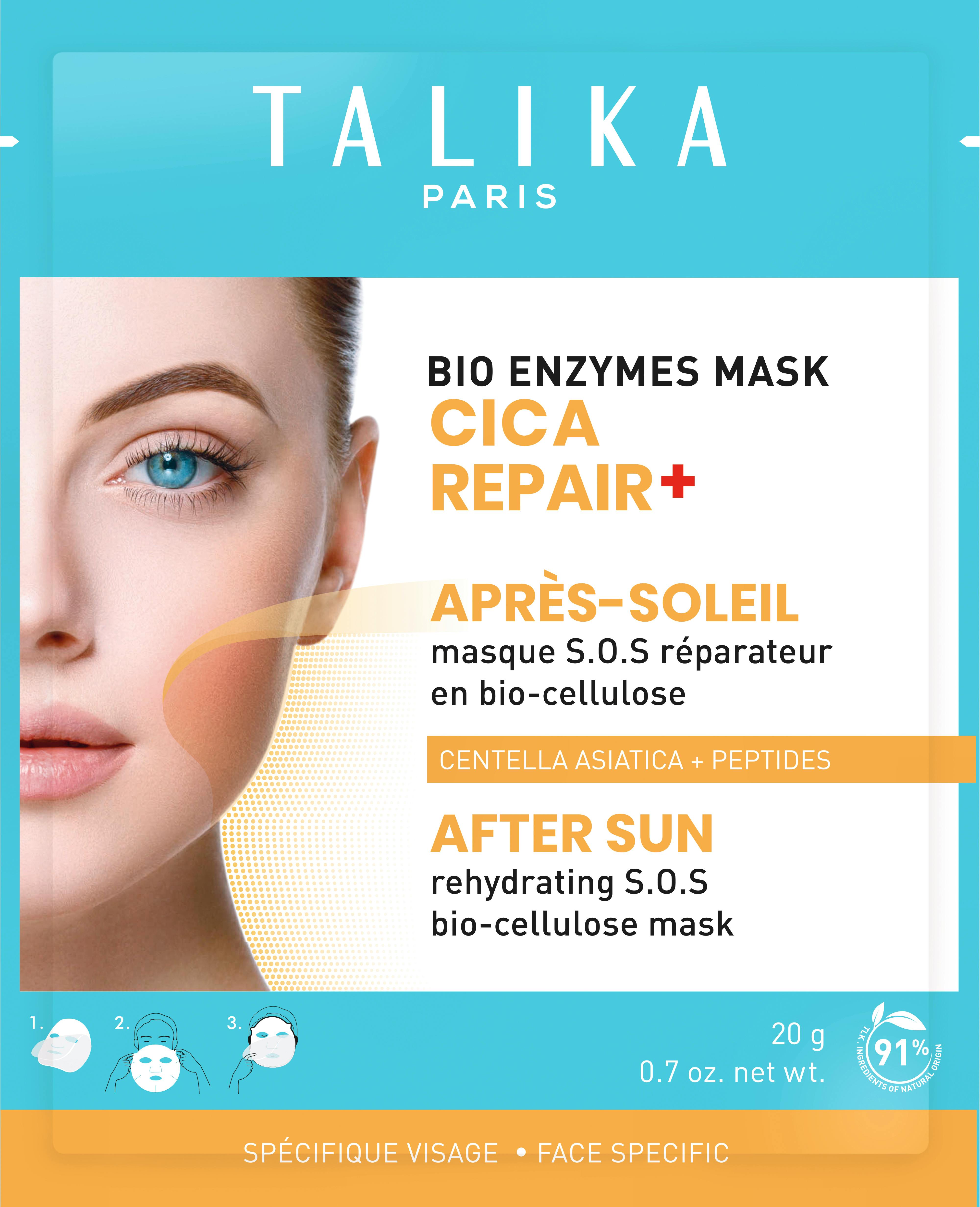 Talika Cica Repair After Sun Bio Enzyme Mask 1 stk