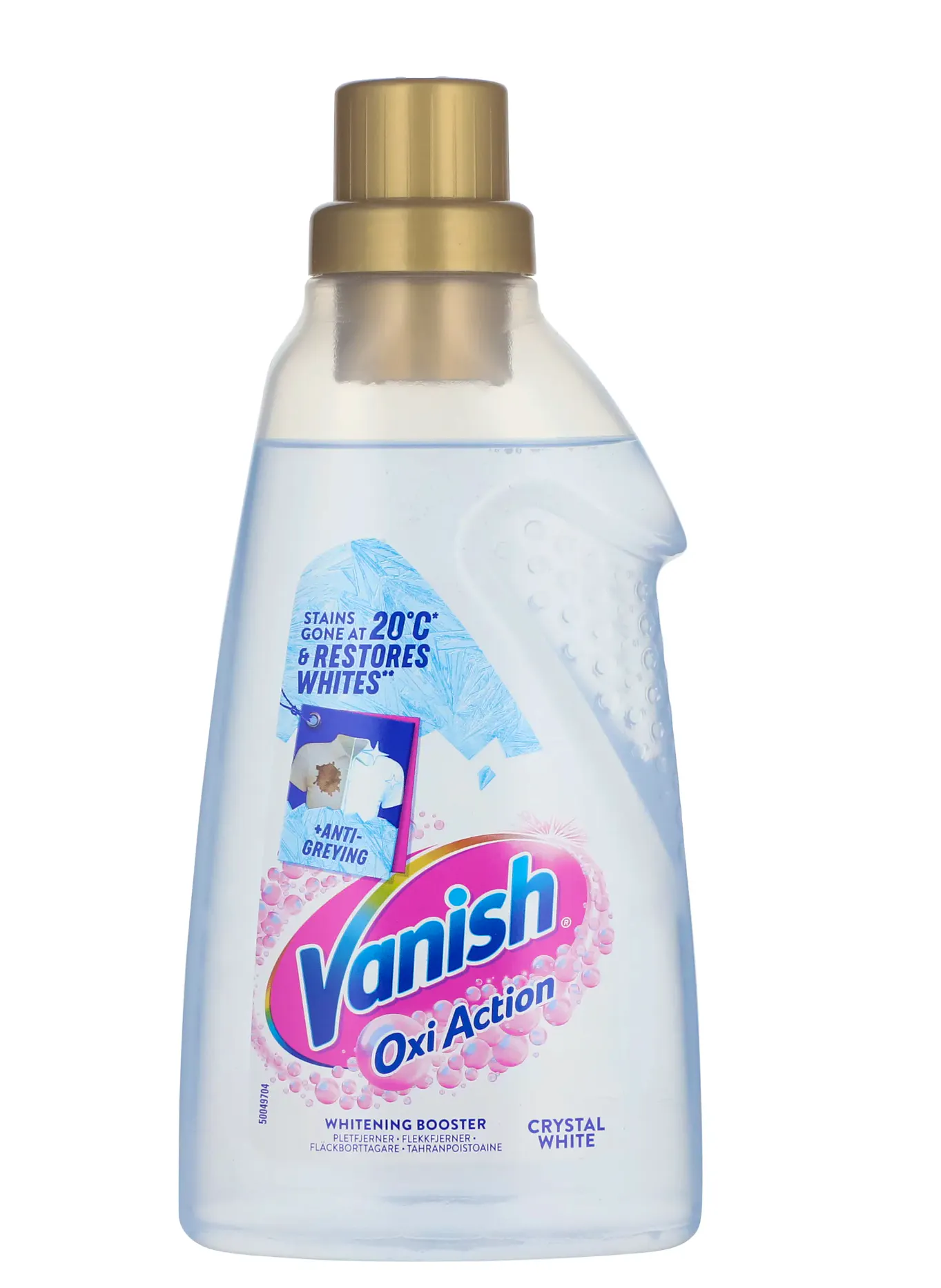 Vanish Oxi Action Crystal White Gel 750 ml