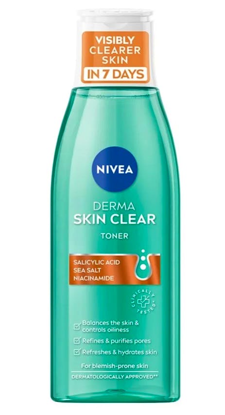 NIVEA Derma Skin Clear Toner Salicylic Acid & Niacinamide 200 ml