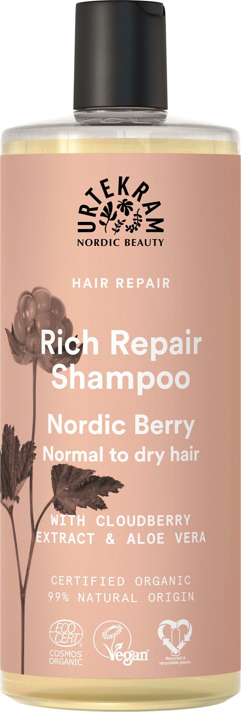 Urtekram Nordic Berry Shampoo Normal To Dry Hair 500 ml