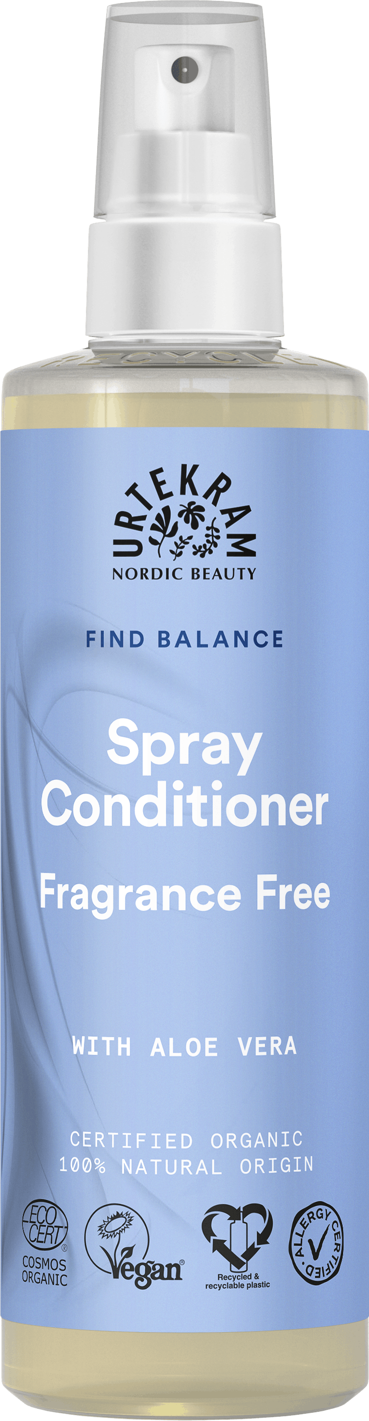 Urtekram Spray Conditioner Fragrance Free 250 ml