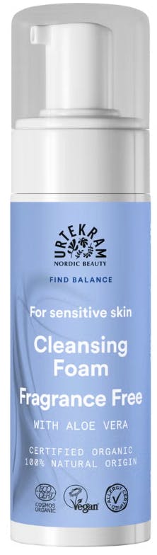 Urtekram Fragrance Free Sensitive Cleansing Foam 150 ml