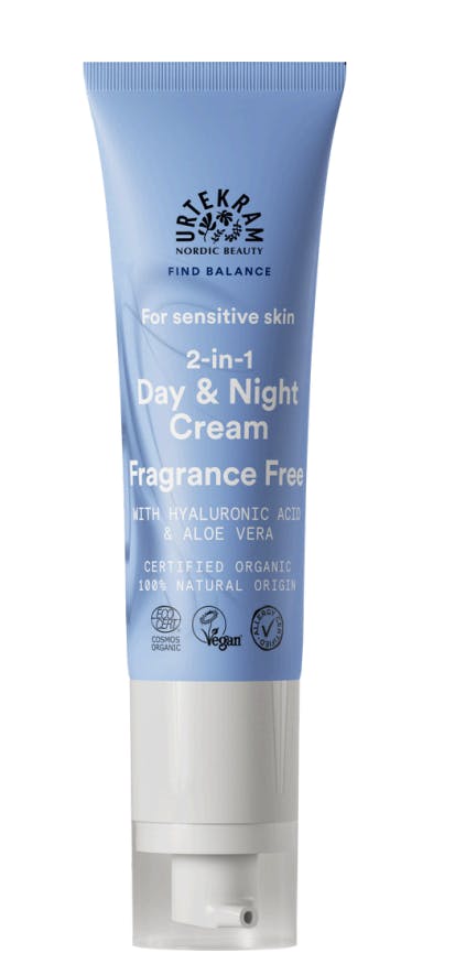 Urtekram Fragrance Free 2-in-1 Day & Night Cream 50 ml
