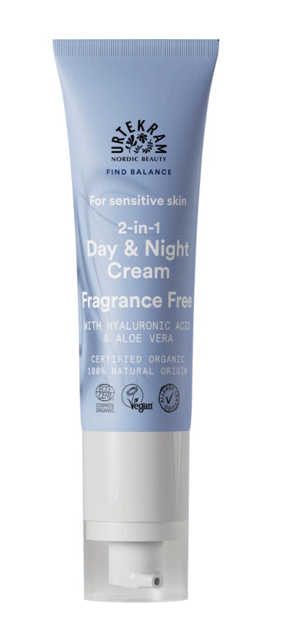 Urtekram Fragrance Free 2-in-1 Day & Night Cream 50 ml