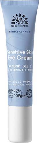 Urtekram Eye Cream Sensitive Skin Fragrance Free 15 ml
