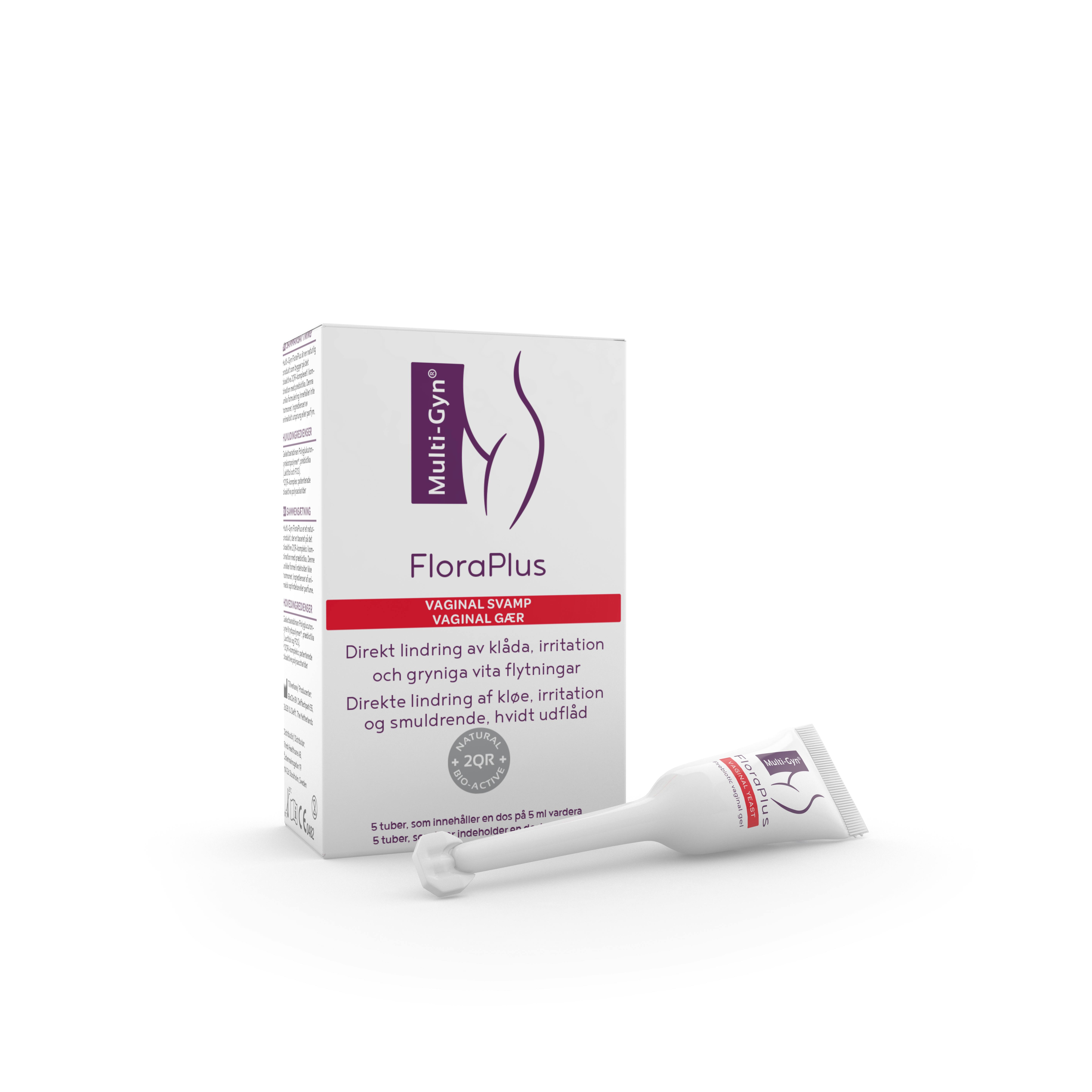 Multi-Gyn Multi-Gyn&reg; FloraPlus 5 Endosistuber &aacute; 5 ml + 5 ml + 5 ml + 5 ml + 5 ml