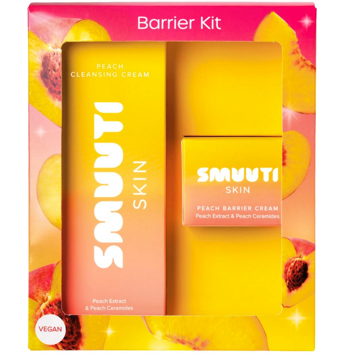 Smuuti Skin Peach Barrier Kit Gift Set 150 ml + 50 ml