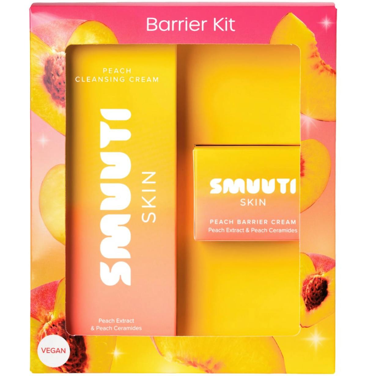 Smuuti Skin Peach Barrier Kit Gift Set 150 ml + 50 ml
