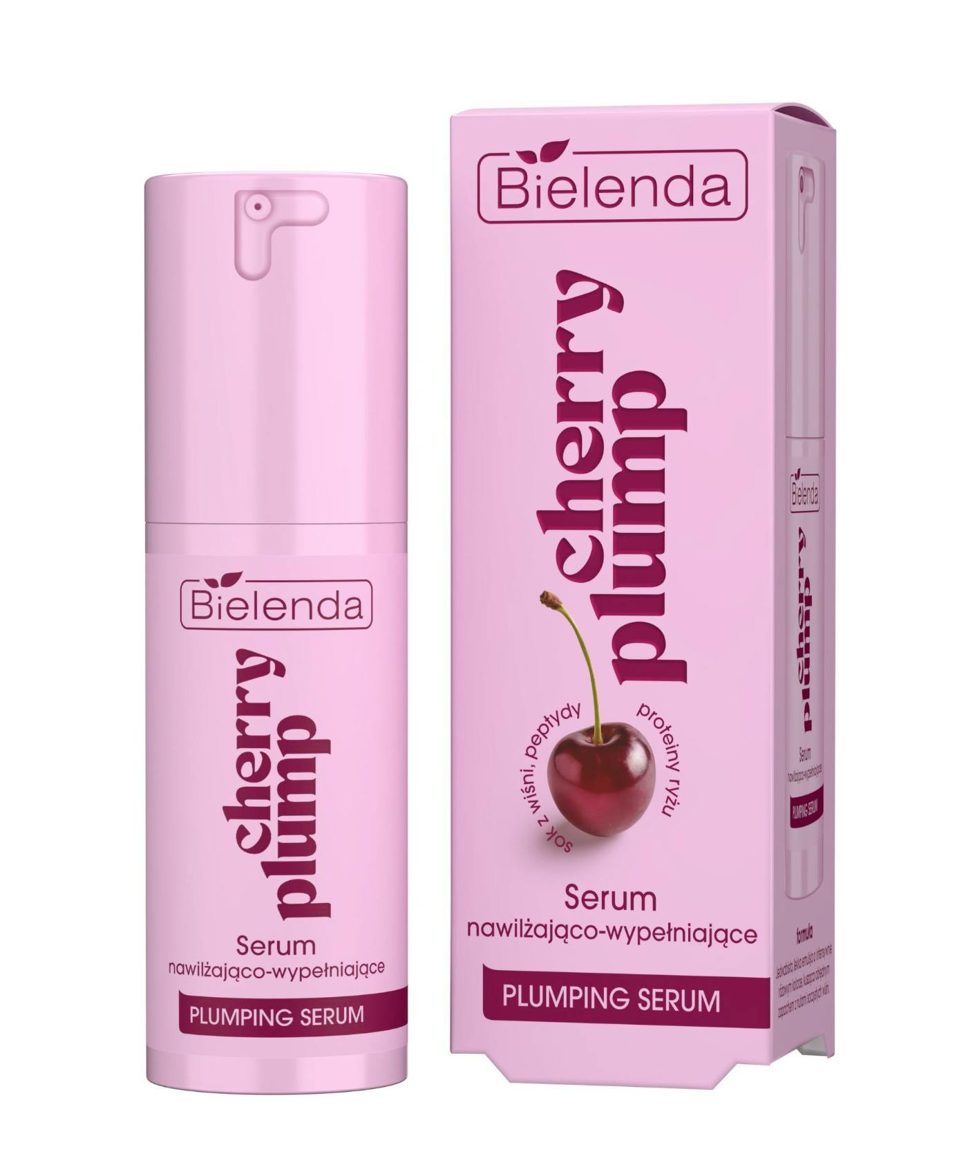 Bielenda Cherry Plump Moisturizing & Filling Serum 30 ml