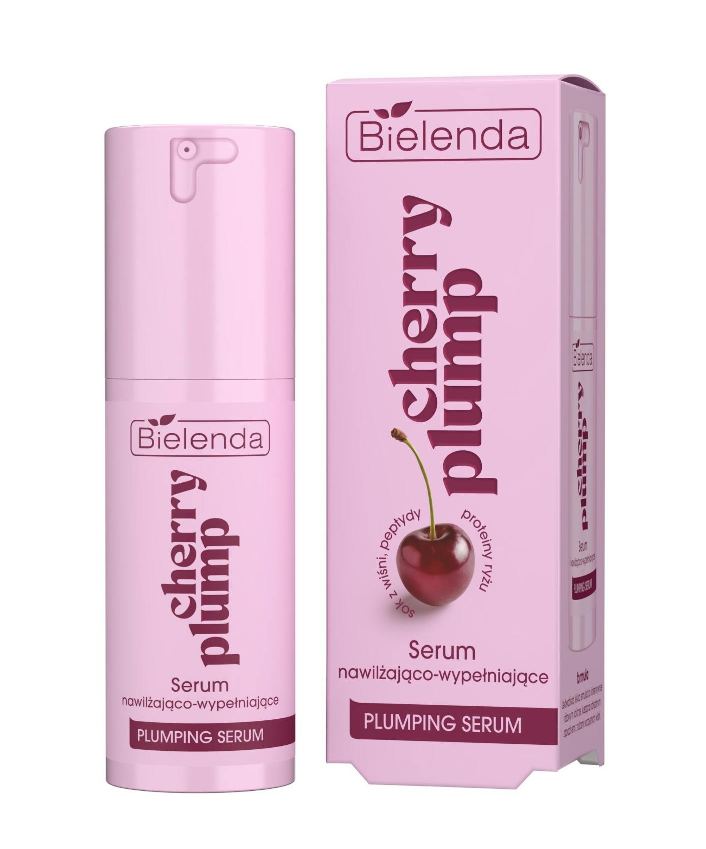 Bielenda Cherry Plump Moisturizing & Filling Serum 30 ml