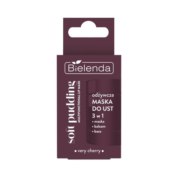 Bielenda SOFT PUDDING Nourishing 3-in-1 Lip Mask Very Cherry 12 g