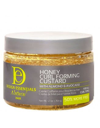 Design Essentials Almond & Avocado Honey Curl Forming Custard 354 g