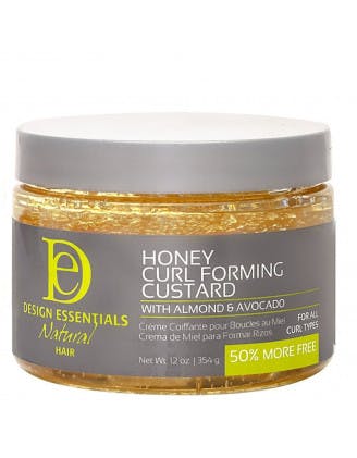 Design Essentials Almond & Avocado Honey Curl Forming Custard 354 g