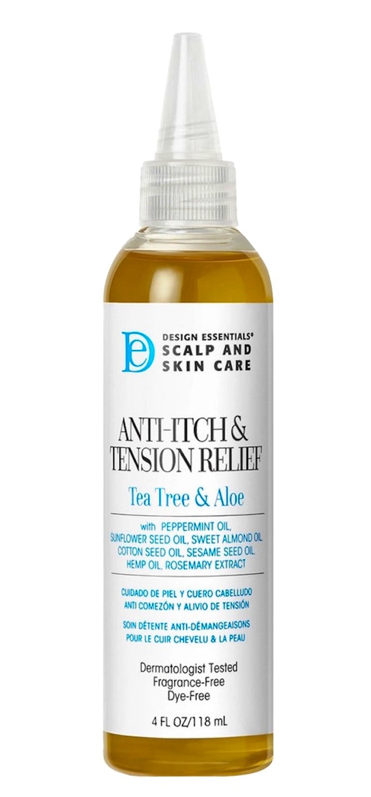 Design Essentials Skin & Scalp Anti-Itch & Tension Relief Oil 118 ml