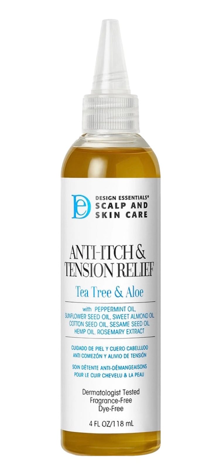 Design Essentials Skin & Scalp Anti-Itch & Tension Relief Oil 118 ml