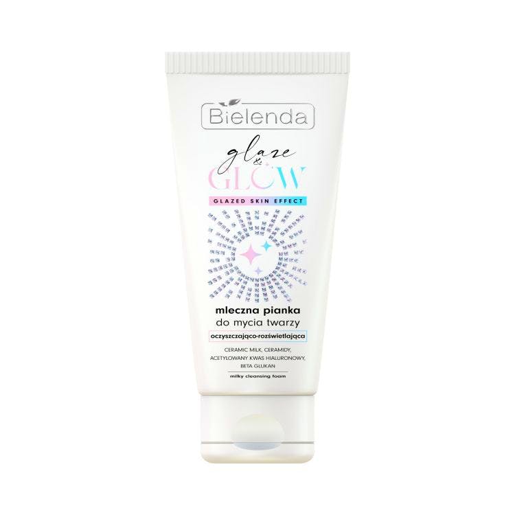 Bielenda GLAZE & GLOW Milky Face Wash Foam 135 ml