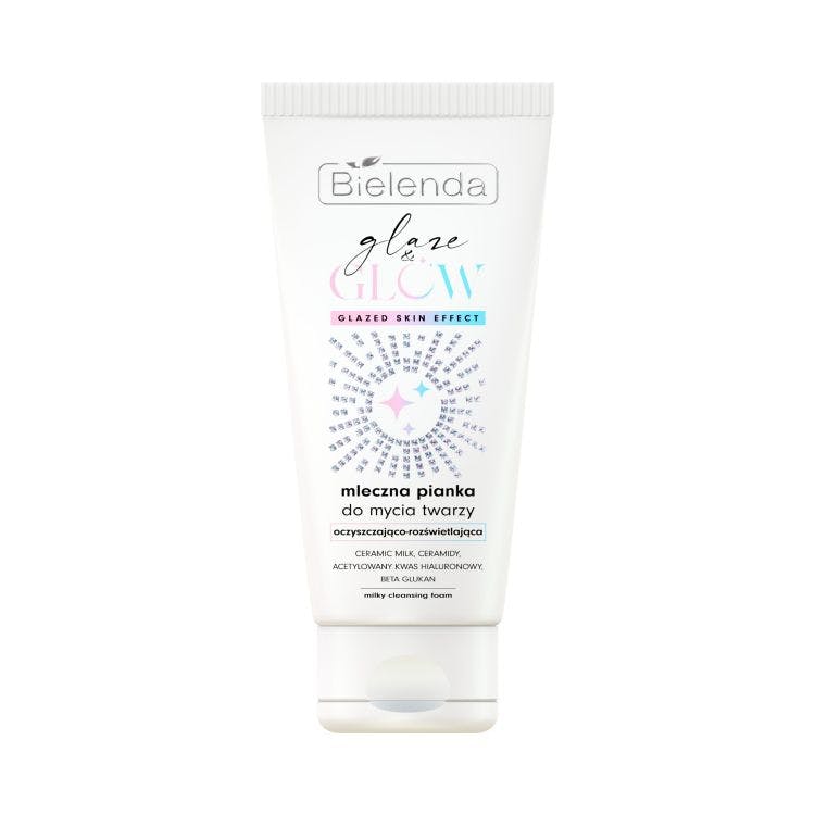Bielenda GLAZE & GLOW Milky Face Wash Foam 135 ml