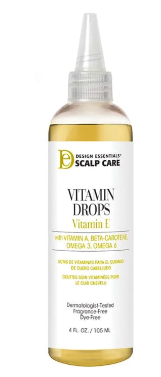 Design Essentials Skin & Scalp Vitamin Drops with Vitamin E 118 ml