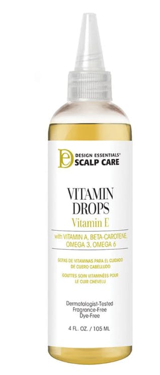 Design Essentials Skin & Scalp Vitamin Drops with Vitamin E 118 ml