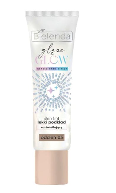 Bielenda GLAZE & GLOW Skin Tint Light Illuminating Foundation Shade 03 30 ml