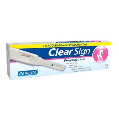 Pasante Clear Sign Pregnancy Test 1 stk