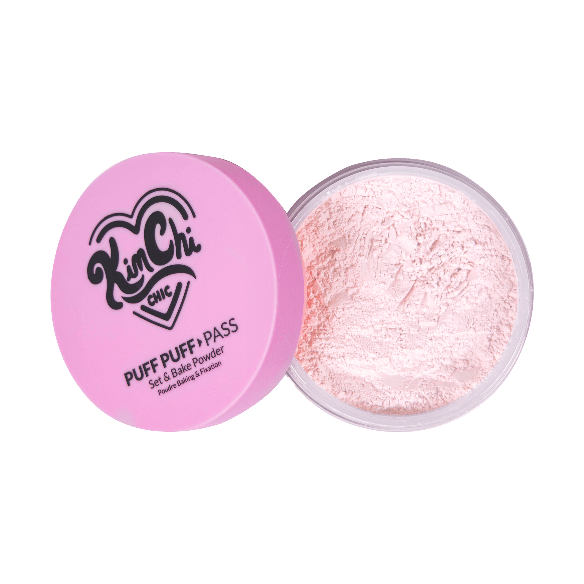 KimChi Chic Puff Puff Pass Loose Setting Powder Pink 24 g