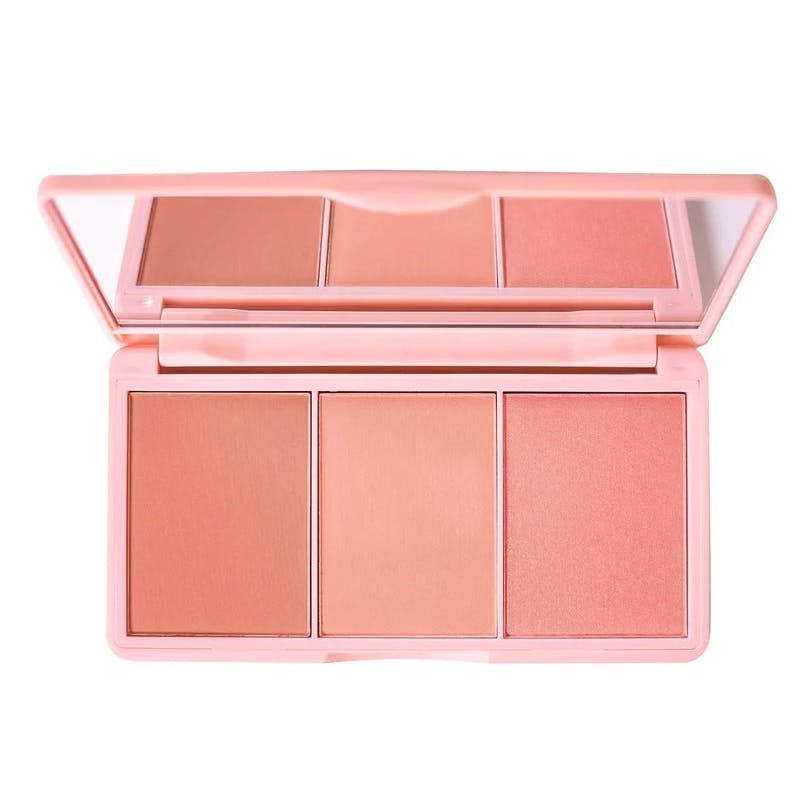 KimChi Chic Cheeky Threesome Blush Palette Apple Bottom Cheeks 13.5 g