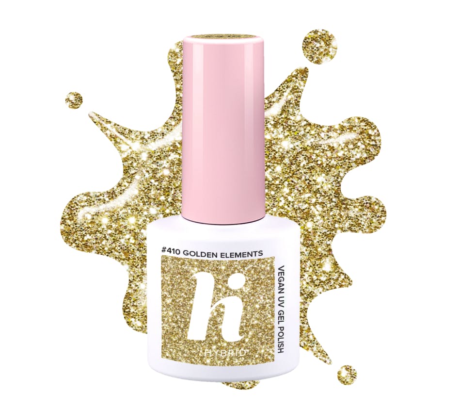 Hi Hybrid #410 Hybrid UV Gel Polish Golden Elements 5 ml