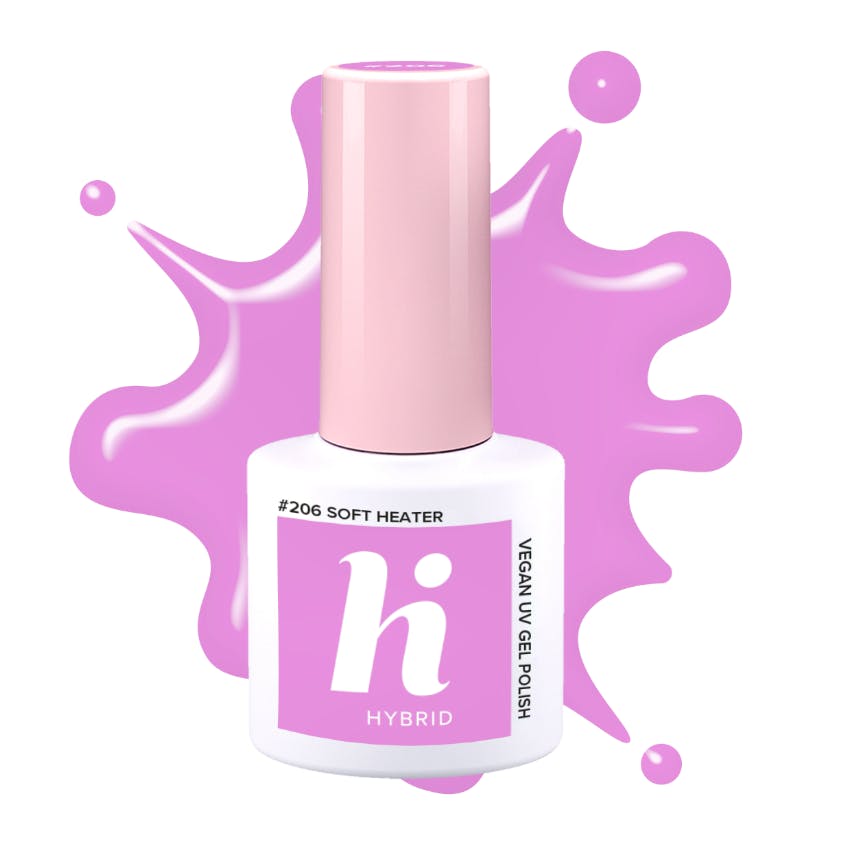 Hi Hybrid #206 Hybrid UV Gel Polish Soft Heather 5 ml
