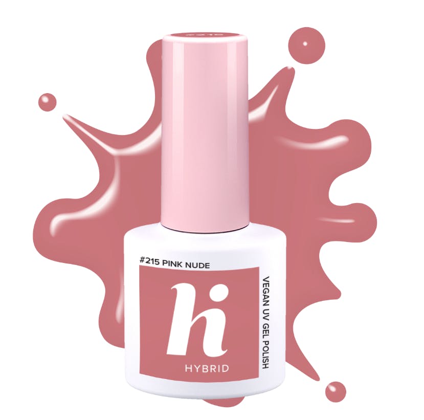 Hi Hybrid #215 Hybrid UV Gel Polish Pink Nude 5 ml