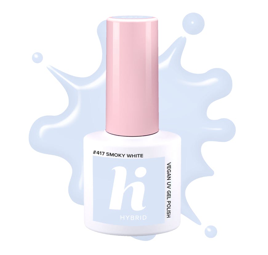 Hi Hybrid #417 Hybrid UV Gel Polish Smoky White 5 ml