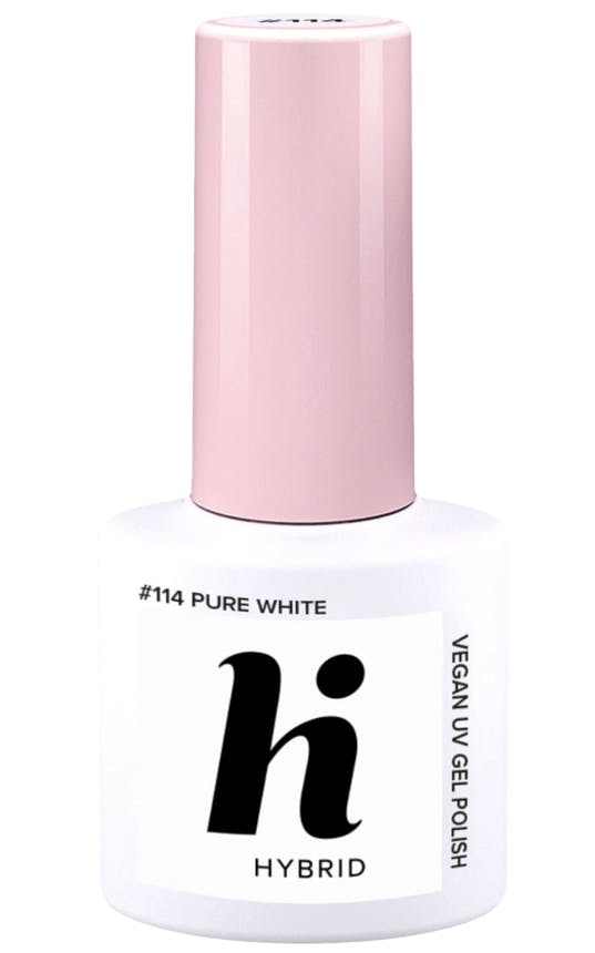 Hi Hybrid #114 Hybrid UV Gel Polish Pure White 5 ml