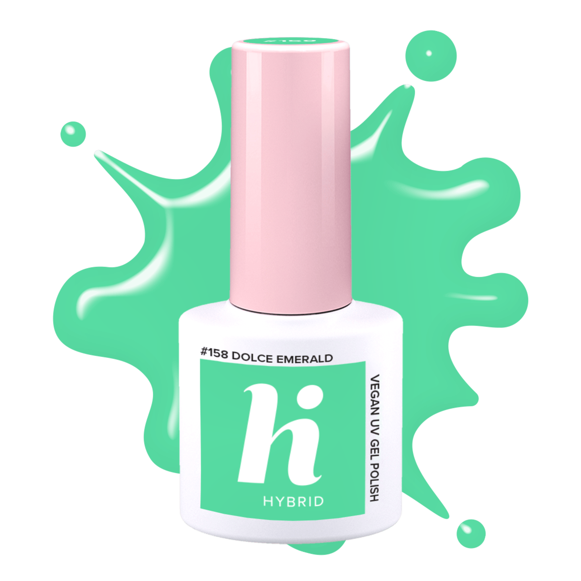 Hi Hybrid #158 Hybrid UV Gel Polish Dolce Emerald 5 ml