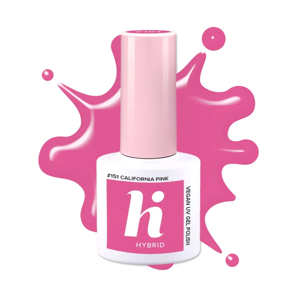 Hi Hybrid #151 Hybrid Date UV Gel Polish California Pink 5 ml
