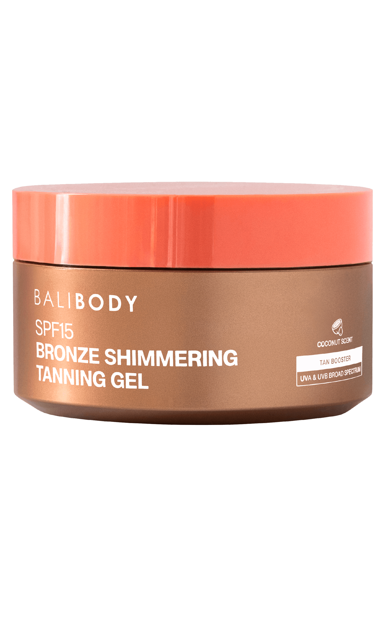 Bali Body Bronze Shimmering Tanning Gel SPF15 150 ml