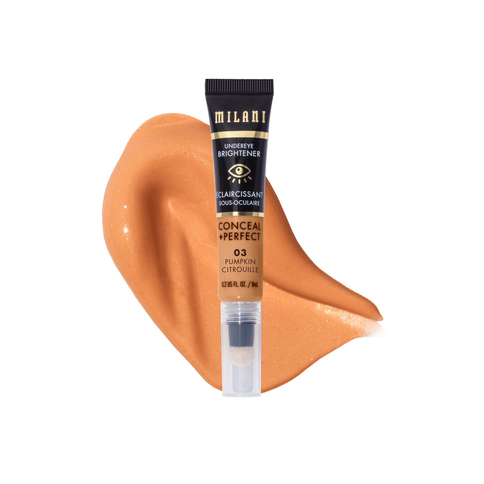 Milani Conceal Undereye Brightener for Treating Dark 03 Pumpkin 8 ml