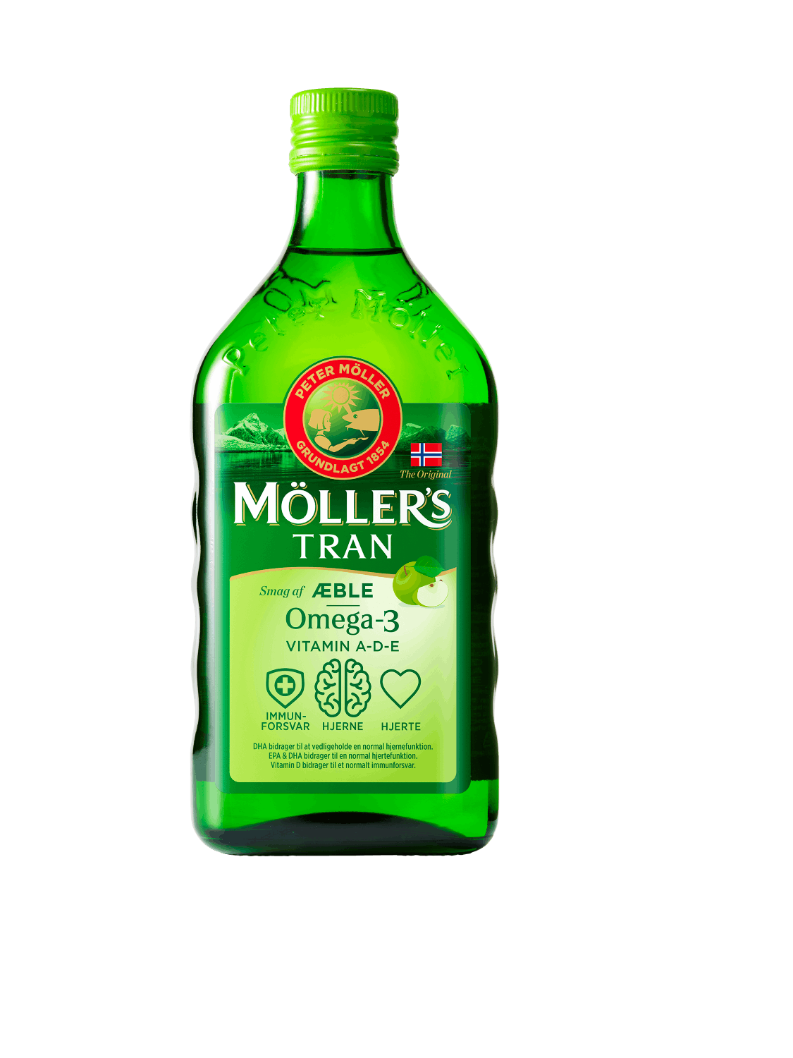 Möllers Tran Æble 500 ml