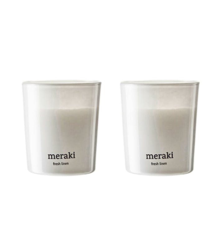 Meraki Duftlys Fresh Linen 2 st