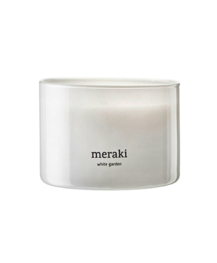 Meraki Duftlys White Garden 340 g