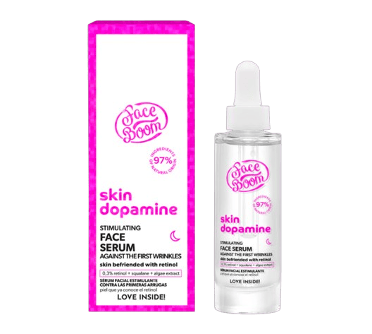 Bodyboom BB FaceBoom Skin Dopamine Stimulating Serum for the First Wrinkles 0.30% Pure Retinol 30 ml