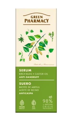 Green Pharmacy Birch Buds And Castor Oil Anti-dandruff Serum 100 ml