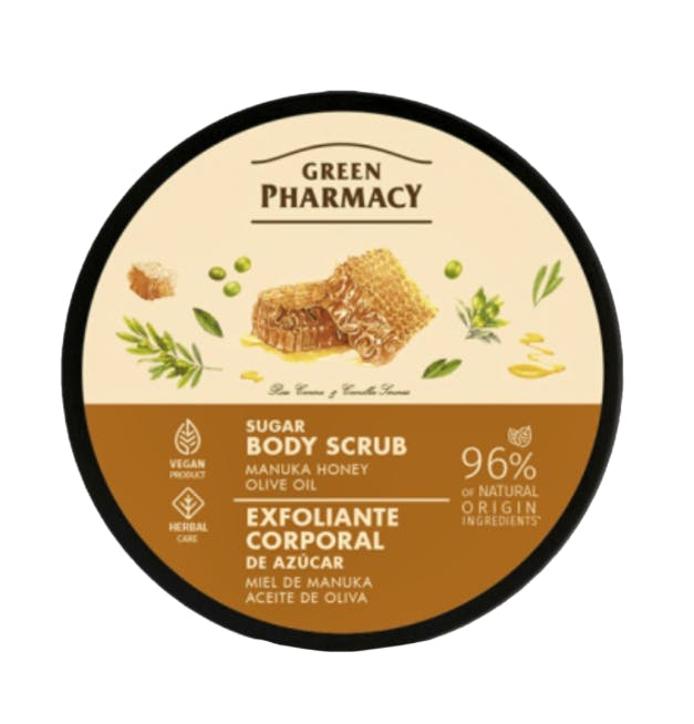Green Pharmacy Body Scrub Manuka Honey And Olive Oil 200 ml