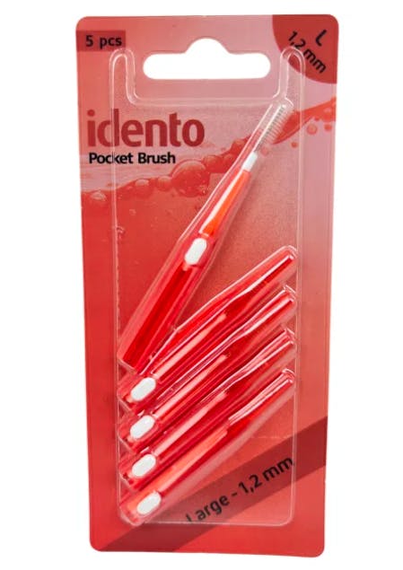 Idento Pocket Brush Large 1.2 mm 5 st