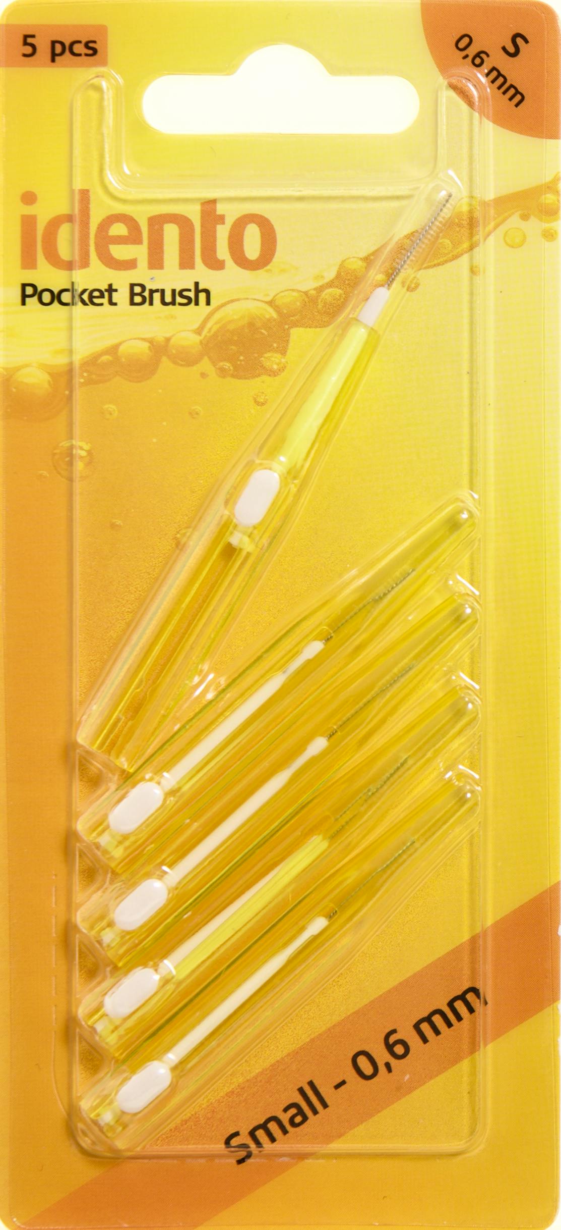 Idento Pocket Brush Small 5 stk
