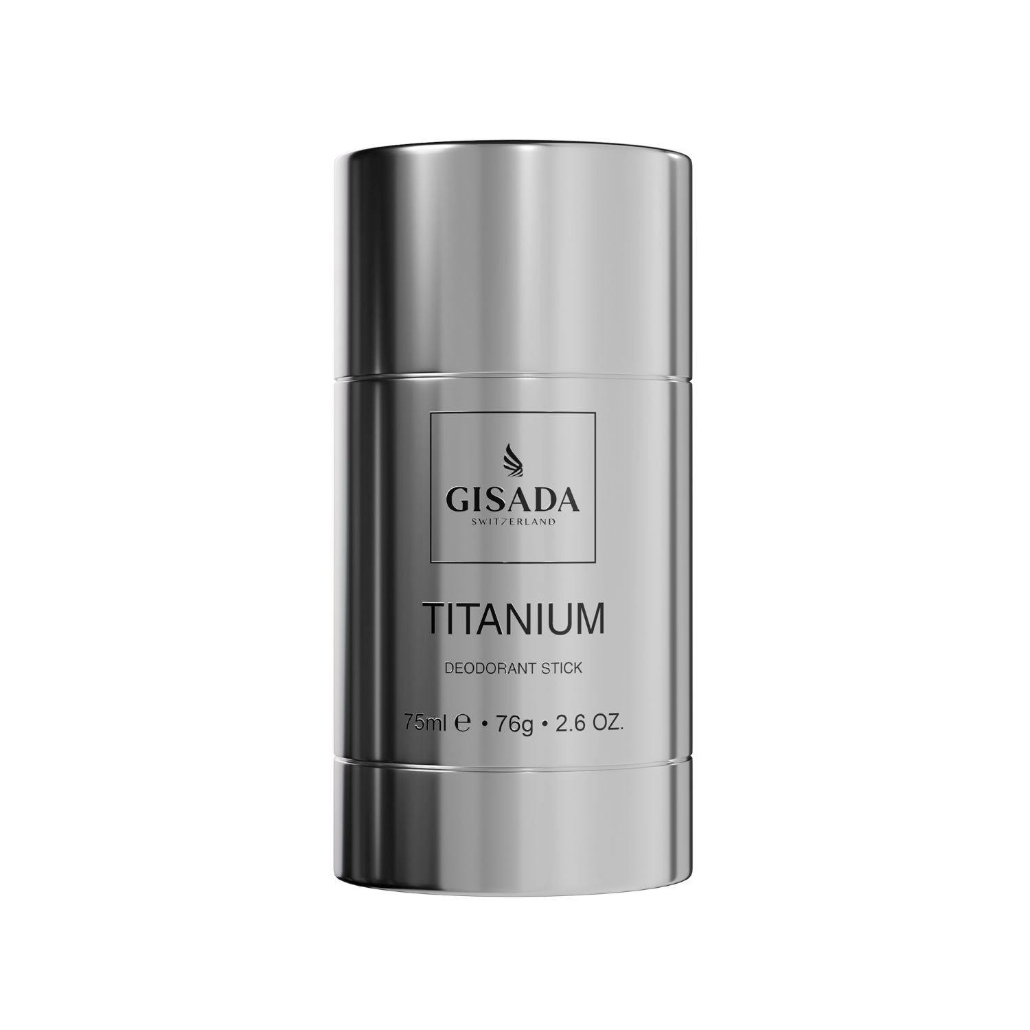 Gisada Titanium Deodorant Stick 75 ml