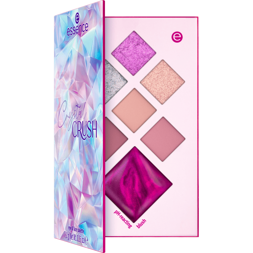Essence Crystal Crush Eye & Face Palette 01 Quartz Crush 7 g