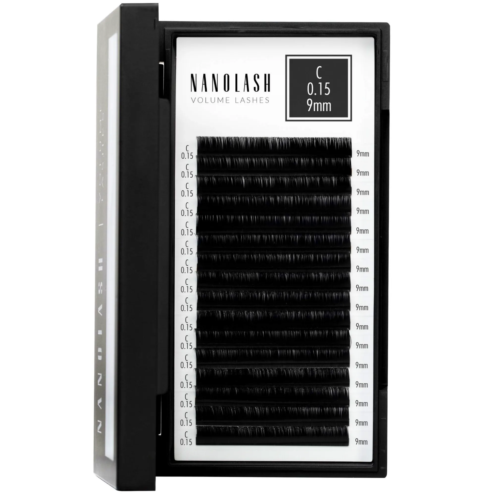 Nanolash Volume Lashes 0.15 C 9 mm 1 stk